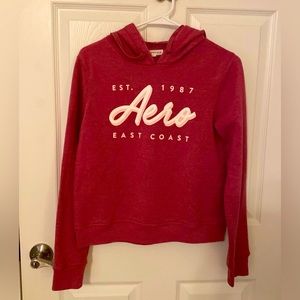 Aéropostale hoodie red size small